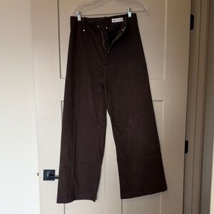 Zara Chocolate Brown Trousers